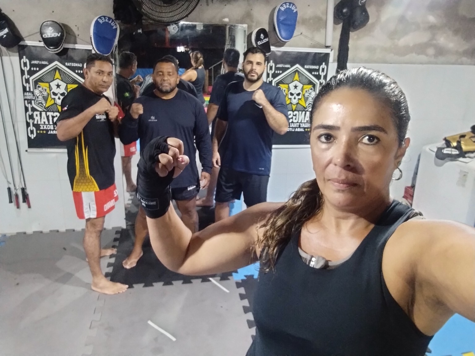 Treino da equipe